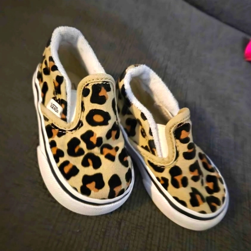 Toddler Leopard Vans